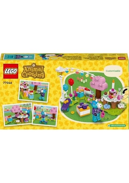 Animal Crossing Julian Doğum Gününü Kutluyor 77046-6 Yaş ve Üzeri Çocuklar Için Yaratıcı Oyuncak Yapım Seti (170 Parça) modelleri