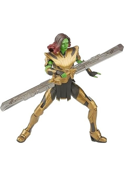What If...? - Legends Warrior Gamora Aksiyon Figürü (Hydra Stomper Baf) modelleri