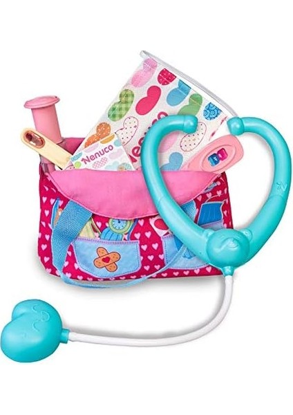 Acil Durum Çantası, Oyuncak Bebekler Için Tıbbi Aksesuarlar, 3 Yaş ve Üzeri Çocuklar Için Ideal Hediye (Famosa 700016295) modelleri