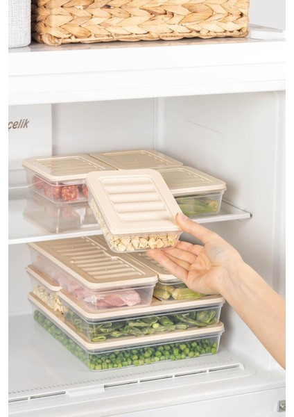 18'li Set Freshbox Mikrodalga ve Difrize Uygun Saklama Kabı