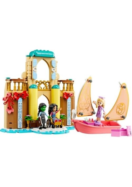 Wicked Glinda, Elphaba ve Nessarose, Shiz Üniversitesi Nde 75681-7 Yaş ve Üzeri Çocuklar Için Oyuncak Tekne Içeren Bebek Evi Oyun Seti (304 Parça) modelleri