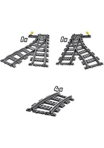 City Değiştiren Makaslar 60238-5 Yaş ve Üzeri Tren Seven Çocuklar Için City Setleriyle Uyumlu Yaratıcı Oyuncak Yapım Seti (8 Parça) fiyatları