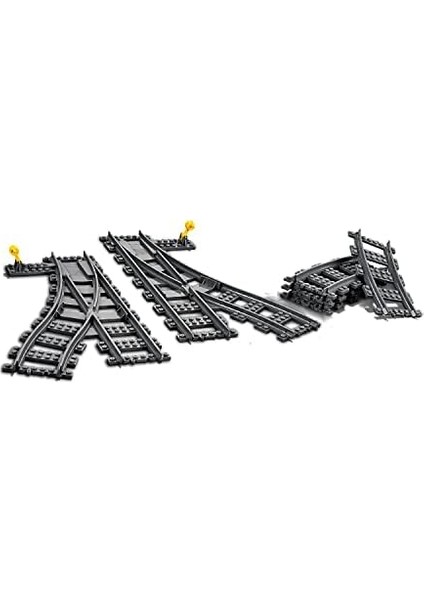 City Değiştiren Makaslar 60238-5 Yaş ve Üzeri Tren Seven Çocuklar Için City Setleriyle Uyumlu Yaratıcı Oyuncak Yapım Seti (8 Parça) modelleri