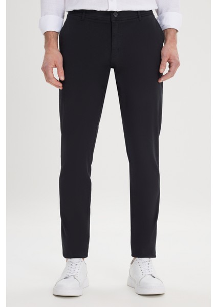 Erkek Siyah Kanvas Slim Fit Dar Kesim Yan Cep Chino Pantolon modelleri