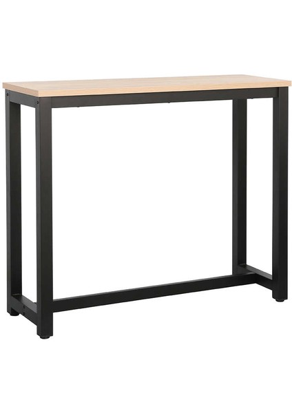 High-Rise 2 Tabureli Yüksek Ayaklı Yemek Masası - Ceviz/ Siyah 120X40X100 indirimleri