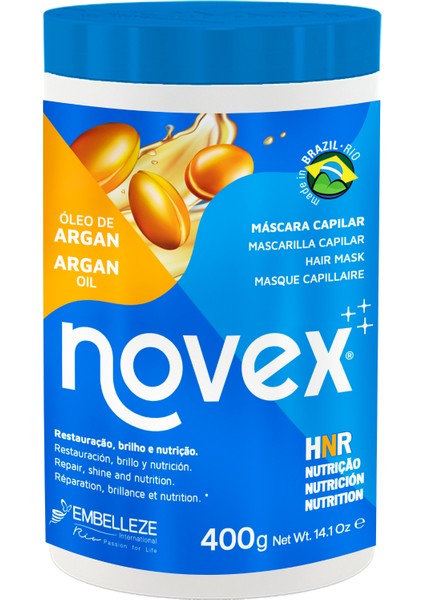 Argan Oil - Yıpranmış ve Işlem Görmüş Saçlar Için Onarıcı Argan Yağı Içeren Saç Maskesi 400G