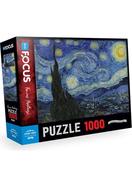 FOCUS-1000 Parça Puzzle - Yıldızlı Gece