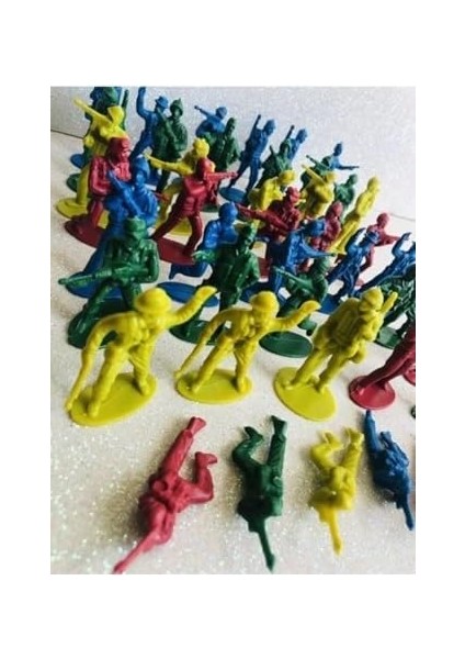 Asker Seti Oyuncak Toplam 44 Parça Kurşun Asker 4965832 modelleri