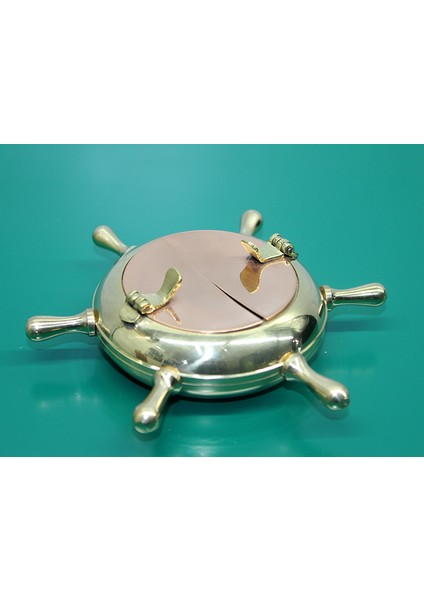 Pirinç Dümenli Kapaklı Küllük fiyatları