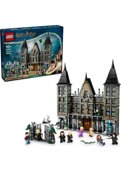 Harry Potter Malfoy Malikanesi 76453-10 Yaş ve Üzeri Çocuklar ve Yetişkinler Için Koleksiyonluk Yaratıcı Oyuncak Yapım Seti, Doğum Günü Hediyesi (1601 Parça)