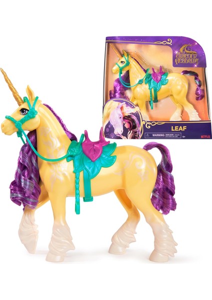 Academy Tek Boynuzlu At Leaf, Popüler Netflix Dizisindeki Ava'nın Yaklaşık 28 cm Tek Boynuzlu Atı, 4 Yaş+ Çocuklar Için