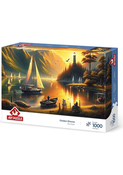 Puzzle Altın Kıyılar 1000 Parça Puzzle