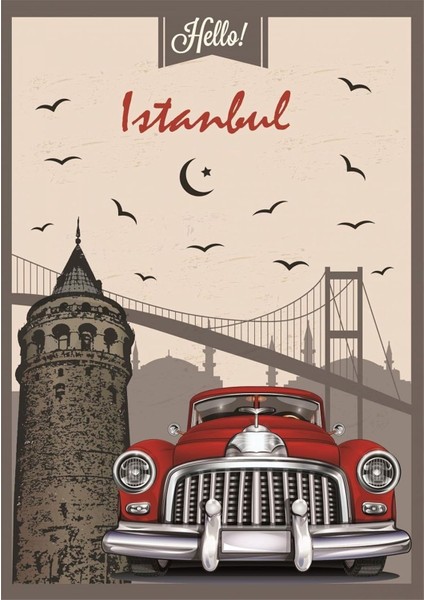 Company Hello Istanbul 1000 Parça Puzzle
