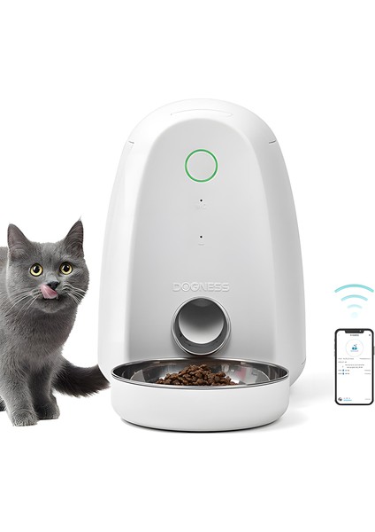 F05-M Akıllı Mini Mama Kabı Wifi Bağlantılı 2lt