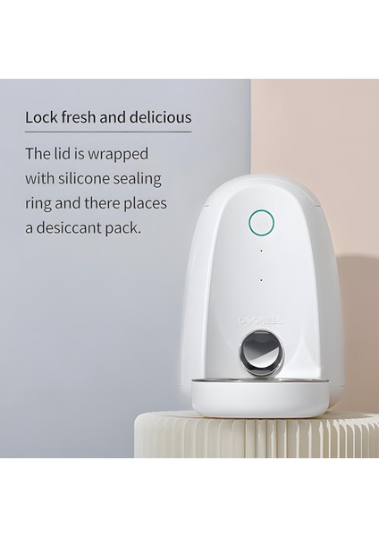 F05-M Akıllı Mini Mama Kabı Wifi Bağlantılı 2lt fırsatları