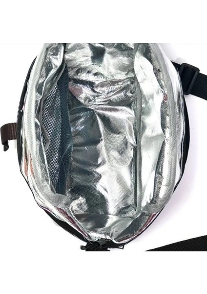 6776 Yaprak Baskılı Termal Yemek Taşıma Çantası / 26 cm x 22 cm - 4.5 Litre fiyatları