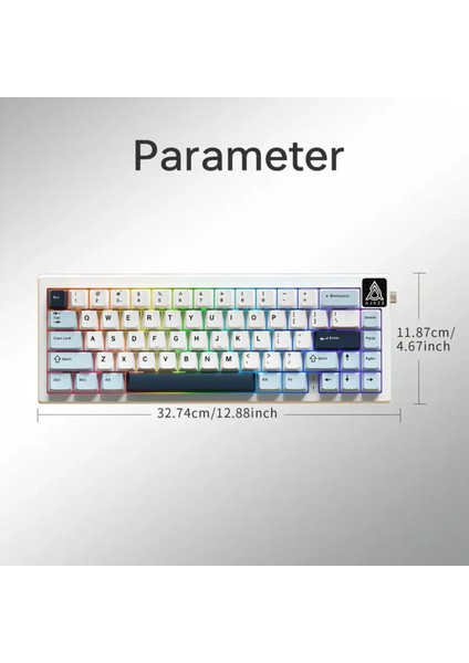 AK650 Red Switch, Gasket, How-Swap Oyuncu Klavyesi (Sleeve Kablo Hediyeli!) modelleri