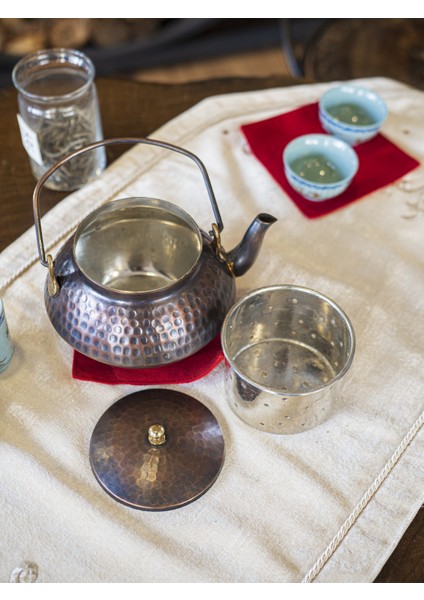 Bakır Zen Demlik Çekiç Dövme Oksit Renk No:2 modelleri