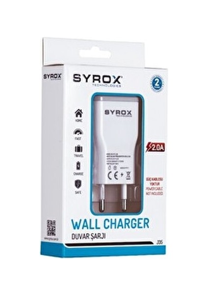 J15 10W USB Duvar Şarj Cihazı 5.0V 2.0A indirimleri