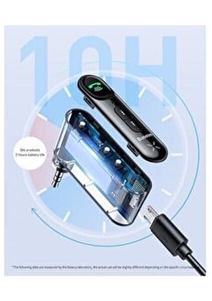 Bluetooth 5.0 Araç Ses Aktarım Kiti 3.5 mm Jack XQY-01 fırsatları