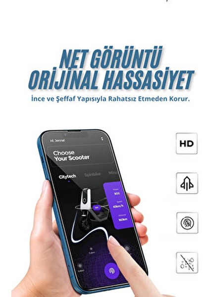 iPhone 13 Uyumlu 9H HD+ Temperli Cam Ekran Koruyucu indirimleri