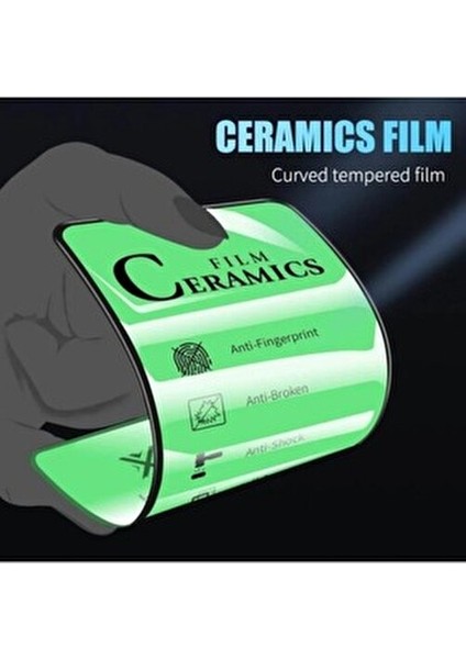 TECHGROSS 5D Nano Ekran Koruyucu iPhone 12 Mini Uyumlu Renkli Kenar ile Darbelere Karşı Koruma