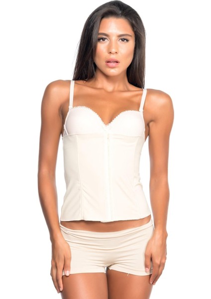 Ten Mı Emay 2865 Agraflı Balen Destekli Lazer Bel Korse