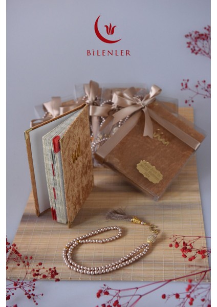 Hediyelik- Mevlitlik Kutulu Kadife Yasin ve Inci Tesbih Seti 20 Adet fiyatları