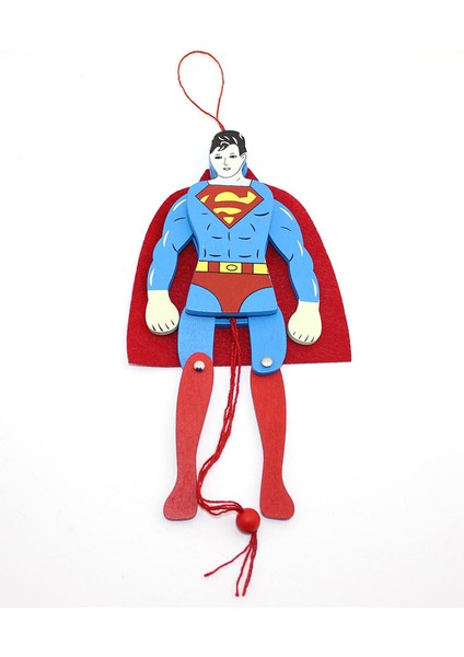 Ahşap Sallanan Süperman Figürü fiyatları