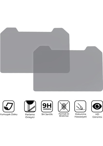Mondial Ressivo 125 / 250 2022-2023 Uyumlu Motosiklet Ekran Koruyucu Şeffaf