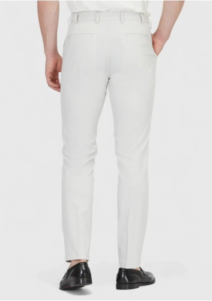 Açık Gri Düz Dokuma Jogging Fit Casual Pantolon fırsatları