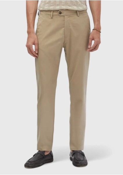 Vizon Düz Dokuma Regular Fit Casual Pantolon fiyatları