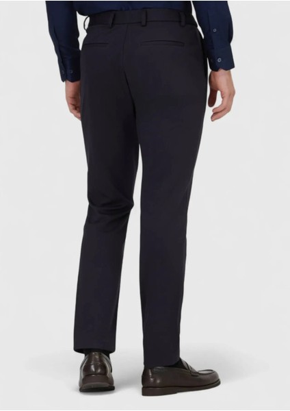 Lacivert Düz Örme Jogging Fit Casual Pantolon fırsatları