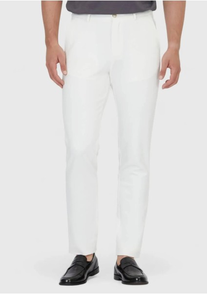 Ekru Düz Örme Jogging Fit Casual Pantolon fiyatları