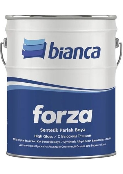 Forza Sentetik Parlak Boya 17.5 kg Beyaz