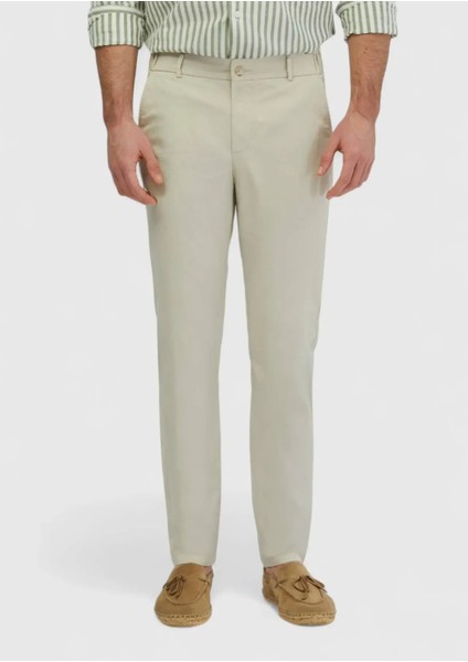 Taş Düz Dokuma Jogging Fit Casual Pamuk Karışımlı Pantolon fiyatları