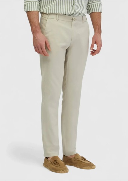 Taş Düz Dokuma Jogging Fit Casual Pamuk Karışımlı Pantolon modelleri