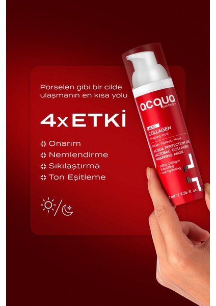 Collagen | Nemlendirici Onarıcı Kırışıklık Karşıtı Kolajen Porselen Cilt Soyulabilir Yüz Maskesi 70 ml" modelleri
