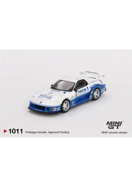 1011 Mazda Rx-7 Lb-Super Silhouette 1/64 Model Araba