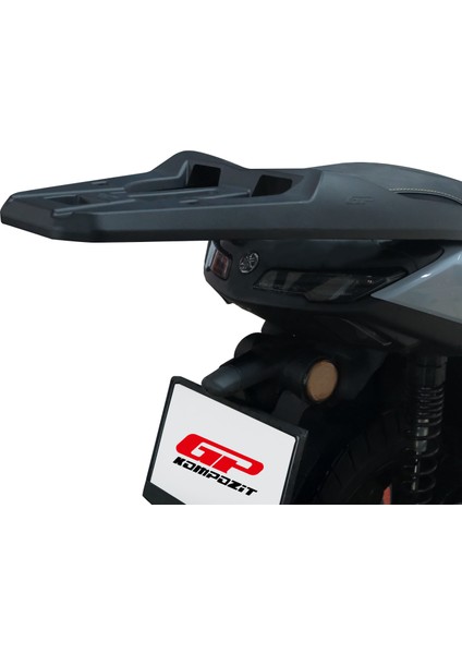 Yamaha Nmax 125 / 155 2025 Uyumlu Arka Çanta Demiri Siyah modelleri
