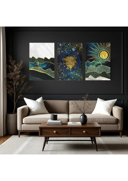 :temperli Cam Üçlü Set Tablo, Tablo, Üçlü Tablo, Uv Baskı, Cam Tablo, 3’lü Set, CUT004 indirimleri