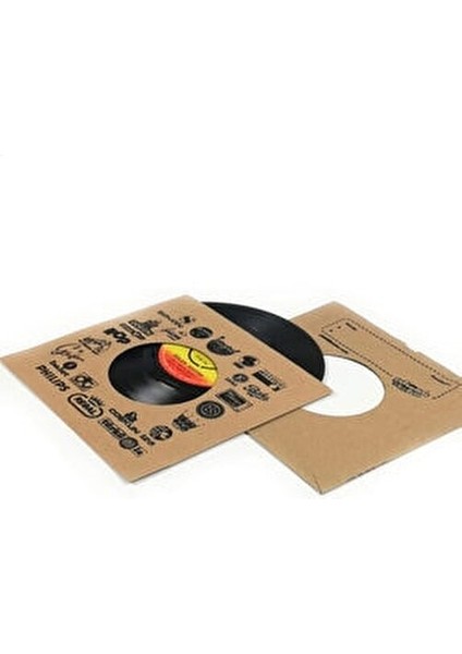 45'lik Kraft Plak Zarfı 50 Adet Orta Kalınlıkta Kahverengi Tasarım indirimleri