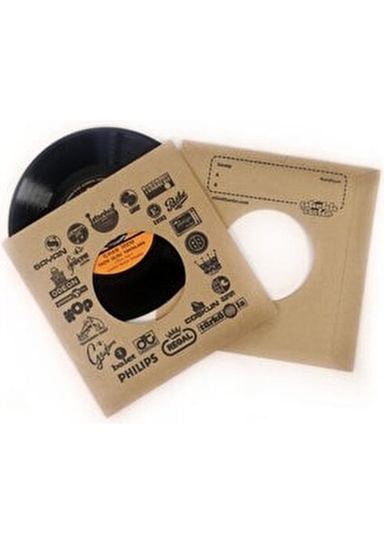 45'lik Kraft Plak Zarfı 50 Adet Orta Kalınlıkta Kahverengi Tasarım fırsatları