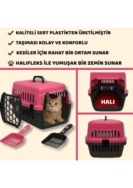 Kedi Köpek Evcil Hayvan Taşıma Kutusu Yumuşak Zeminli Portatif Seyahat Veteriner Uyumlu Hafif Evcil Hayvan Çantası Pratik Kullanımlı Evcil Hayvan Taşıyıcı 28X33X45 cm fiyatları