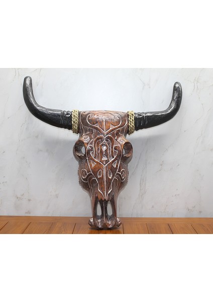 Ahşap Duvara Asmalı Bufalo Kafası modelleri