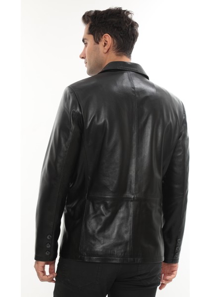 Erkek Puntolu Hakiki Deri Blazer Ceket fırsatları