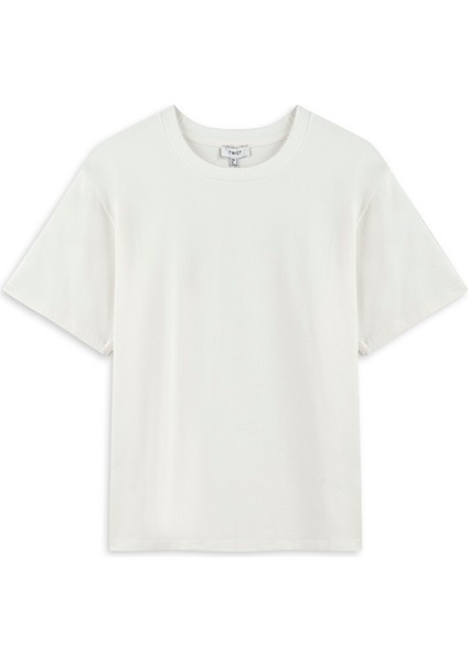 BİSİKLET YAKA BASIC TİŞÖRT TW6250070097018