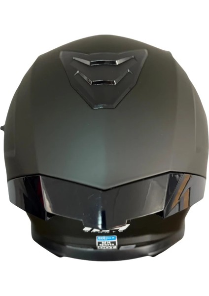 Çene Açılır Mat Gri Kask Xl Beden fiyatları