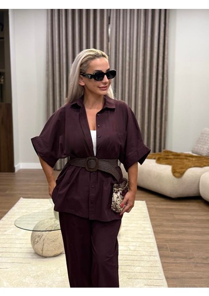 Bordo Rahat Kumaş Kadın Alt Üst Takım fiyatları