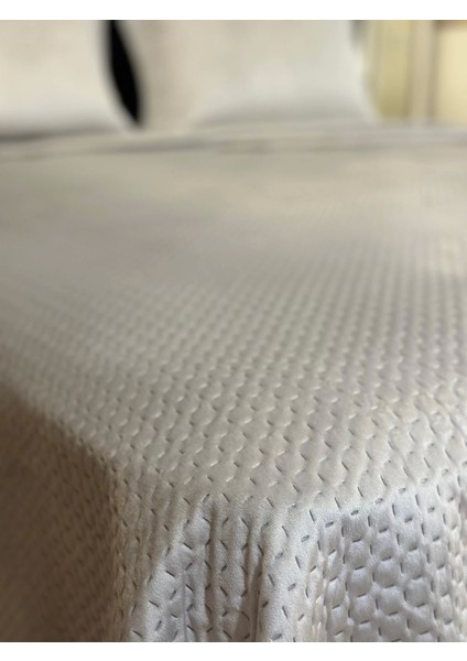 Nivemeshome Yatak Ötüsü Çift Kişilik 240X260 Gri Toskana modelleri